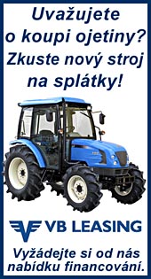 Nabídka financování nákupu malotraktorů a traktorů.